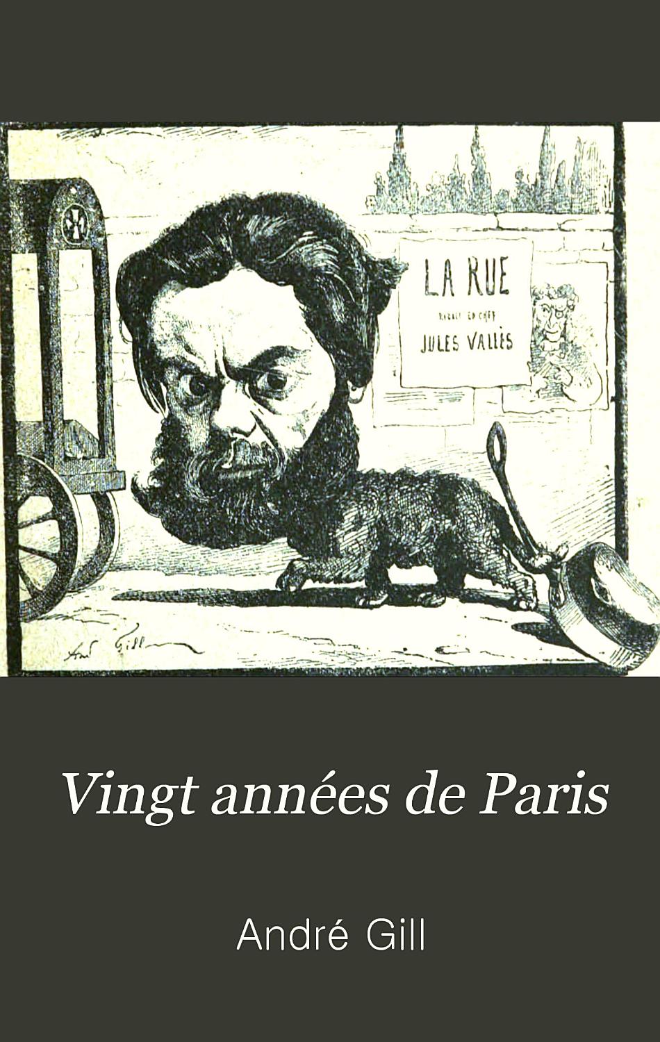 Couverture de Vingt années de Paris