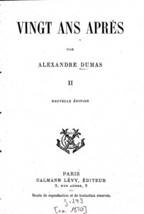 Couverture de Vingt ans après