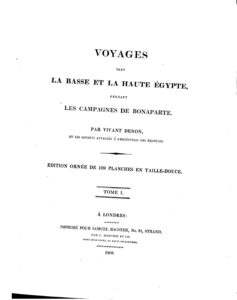 Couverture de Voyages dans la basse et la haute Egypte
pendant les campagnes de Bonaparte en 1798 et 1799