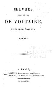 Couverture de Zadig, ou la Destinée, histoire orientale