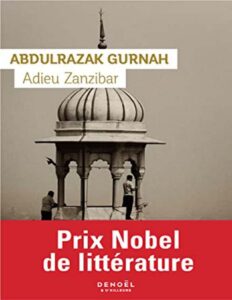 Abdulrazak Gurnah by Adieu Zanzibar, book cover