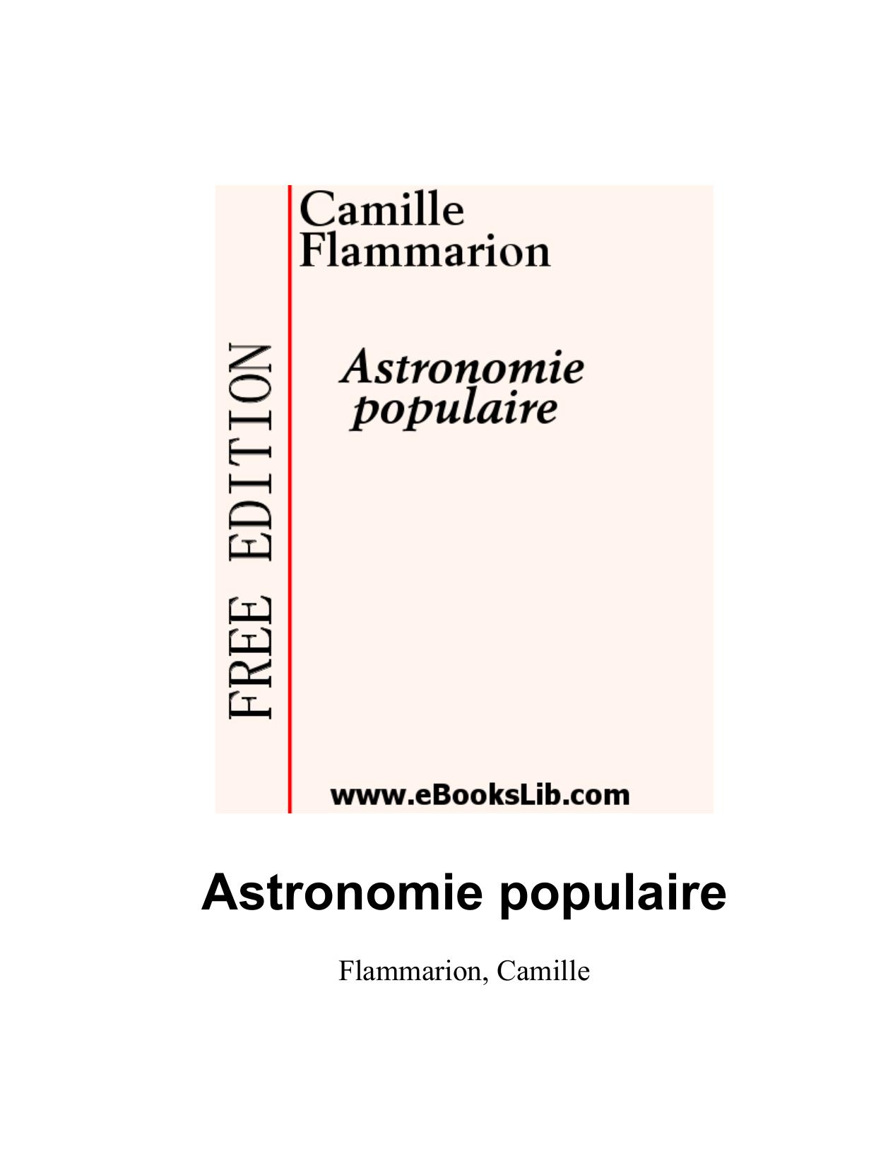 Astronomie Populaire