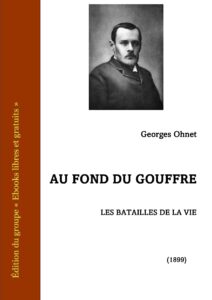 Au fond du gouffre by George Ohnet, book cover