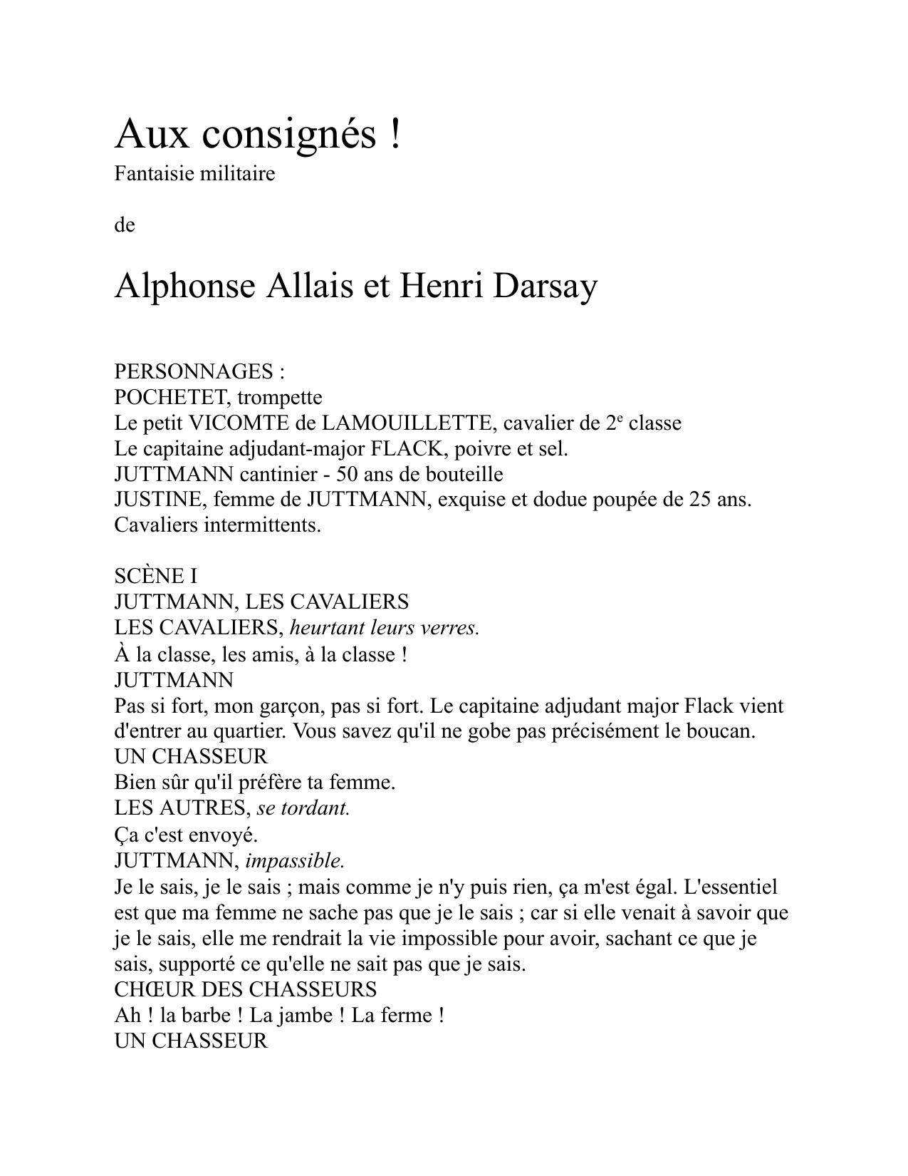 Aux Consignes