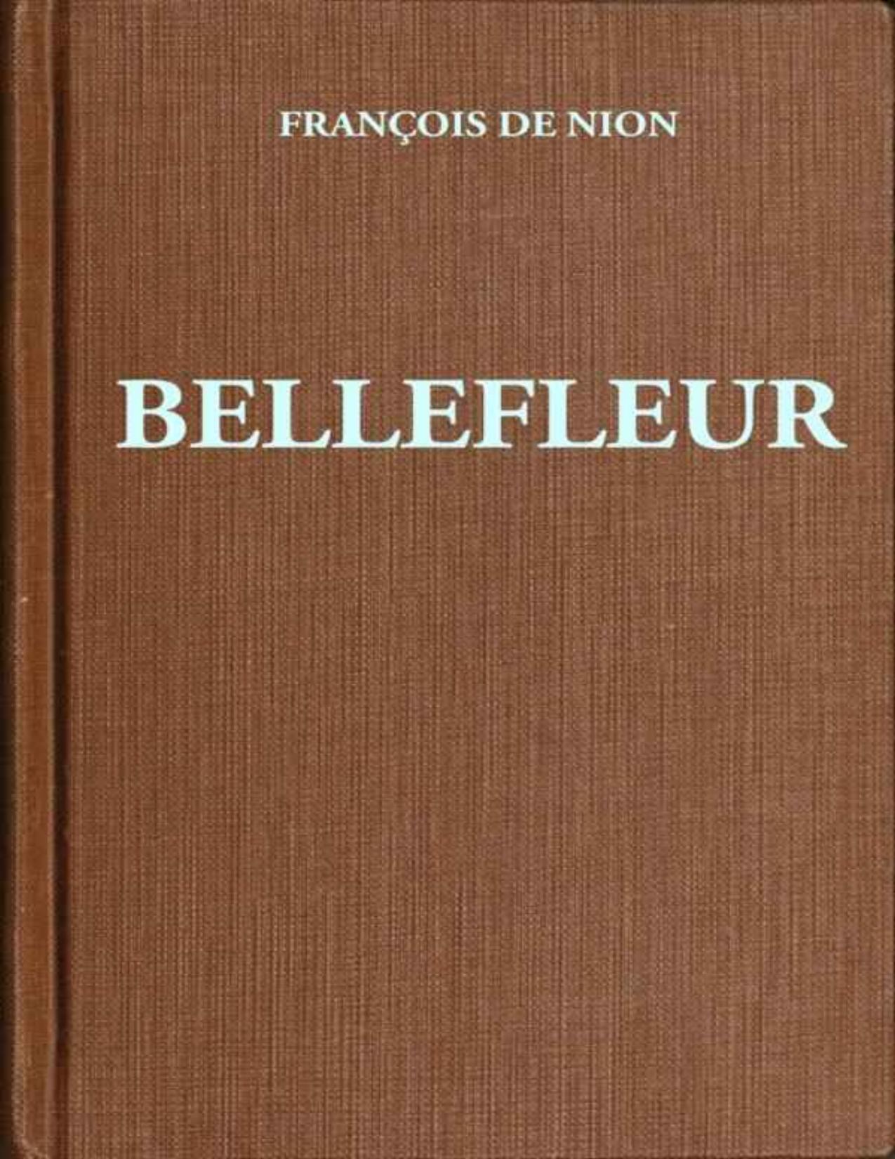 Bellefleur Roman Dun Comedien Au XVIIe Siecle