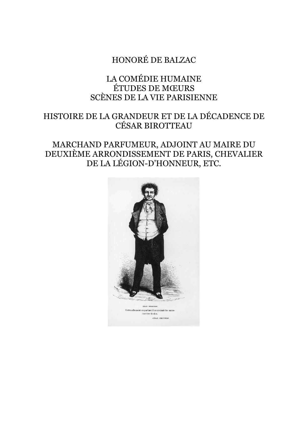 CESAR BIROTTEAU