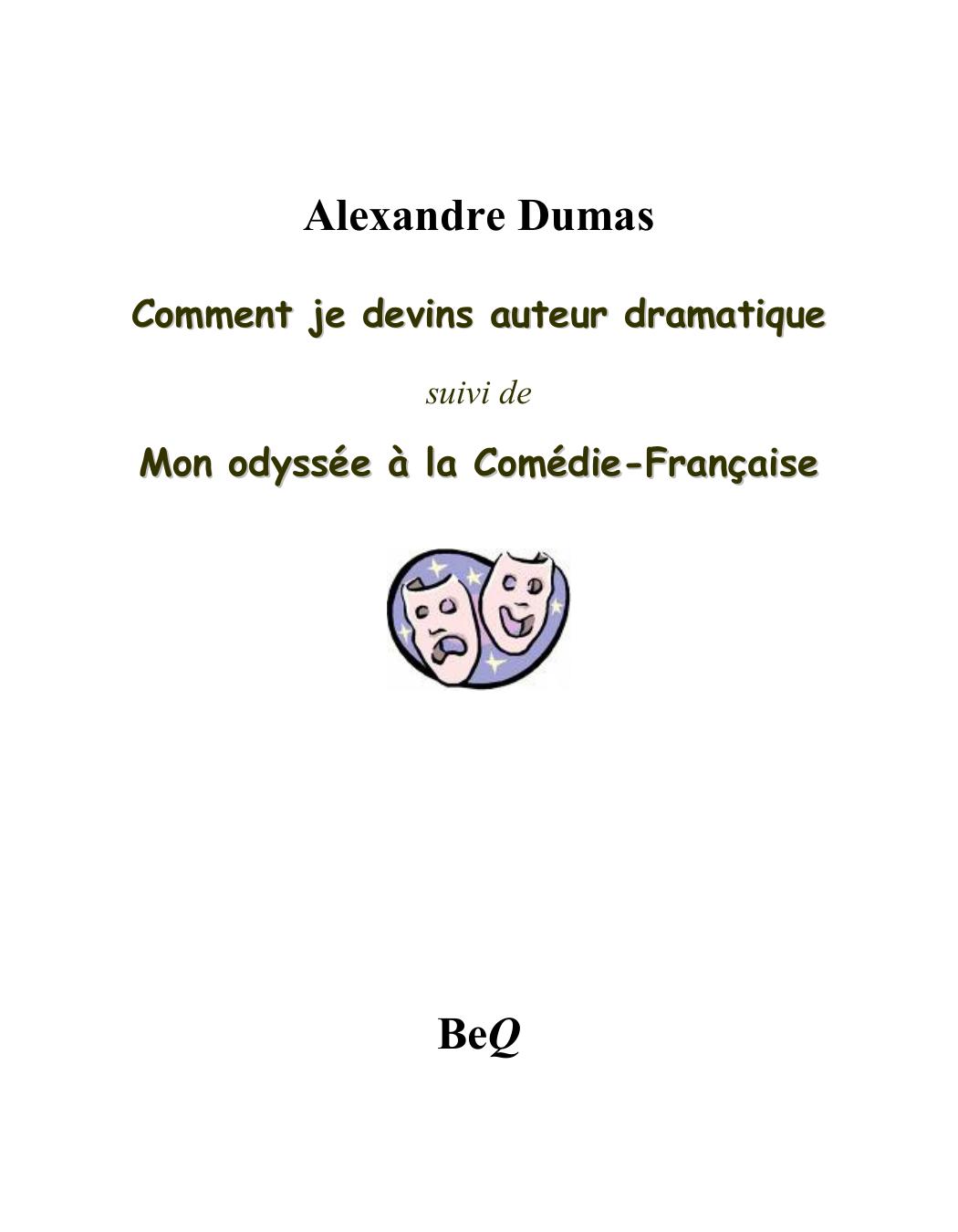 Comment Je Devins Auteur Dramatique