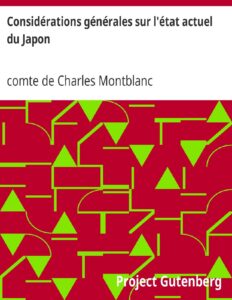 Considerations Generales Sur Letat Actuel Du Japon