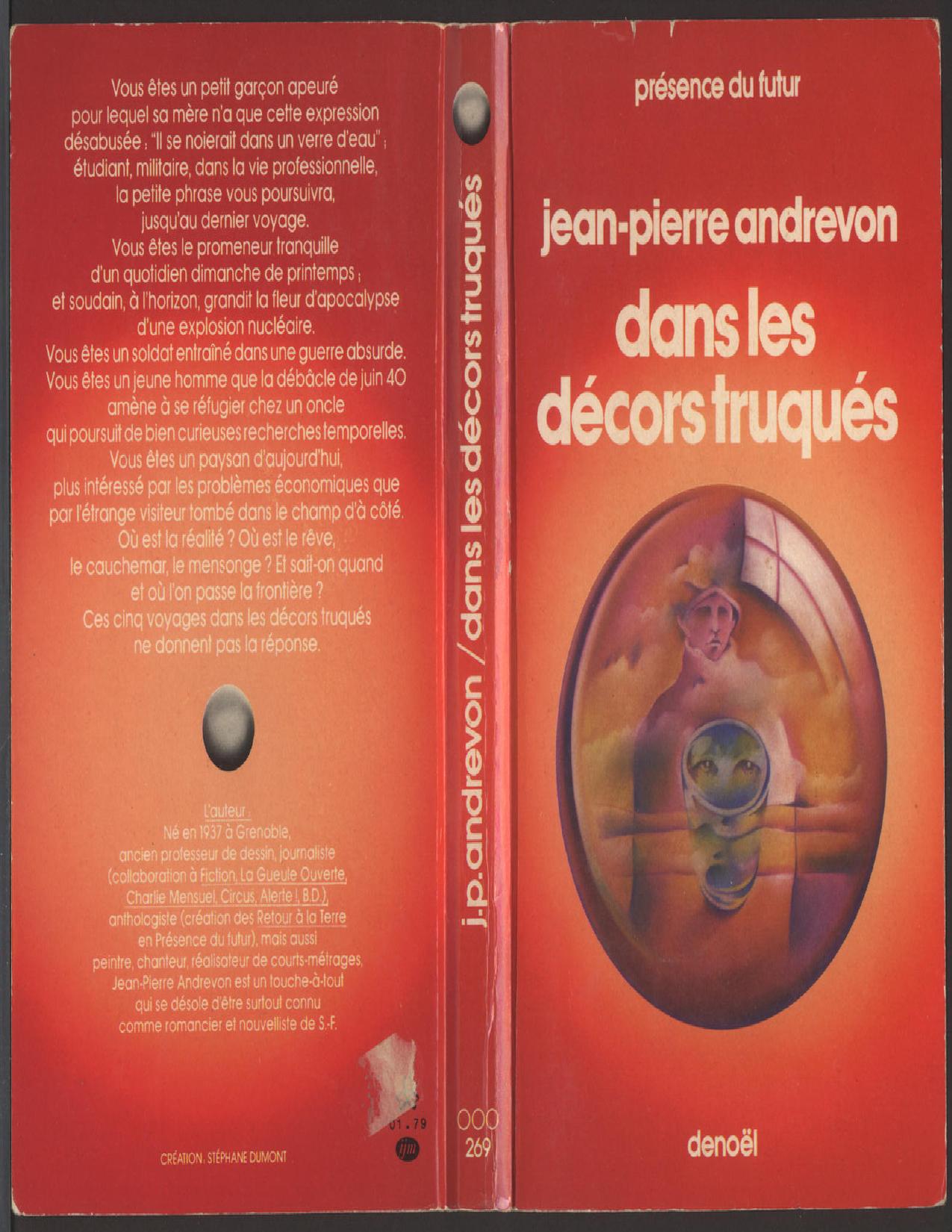 Dans Les Decors Truques French Edition ANDREVON Jean Pierr