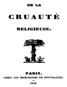 De La Cruaute Religieuse