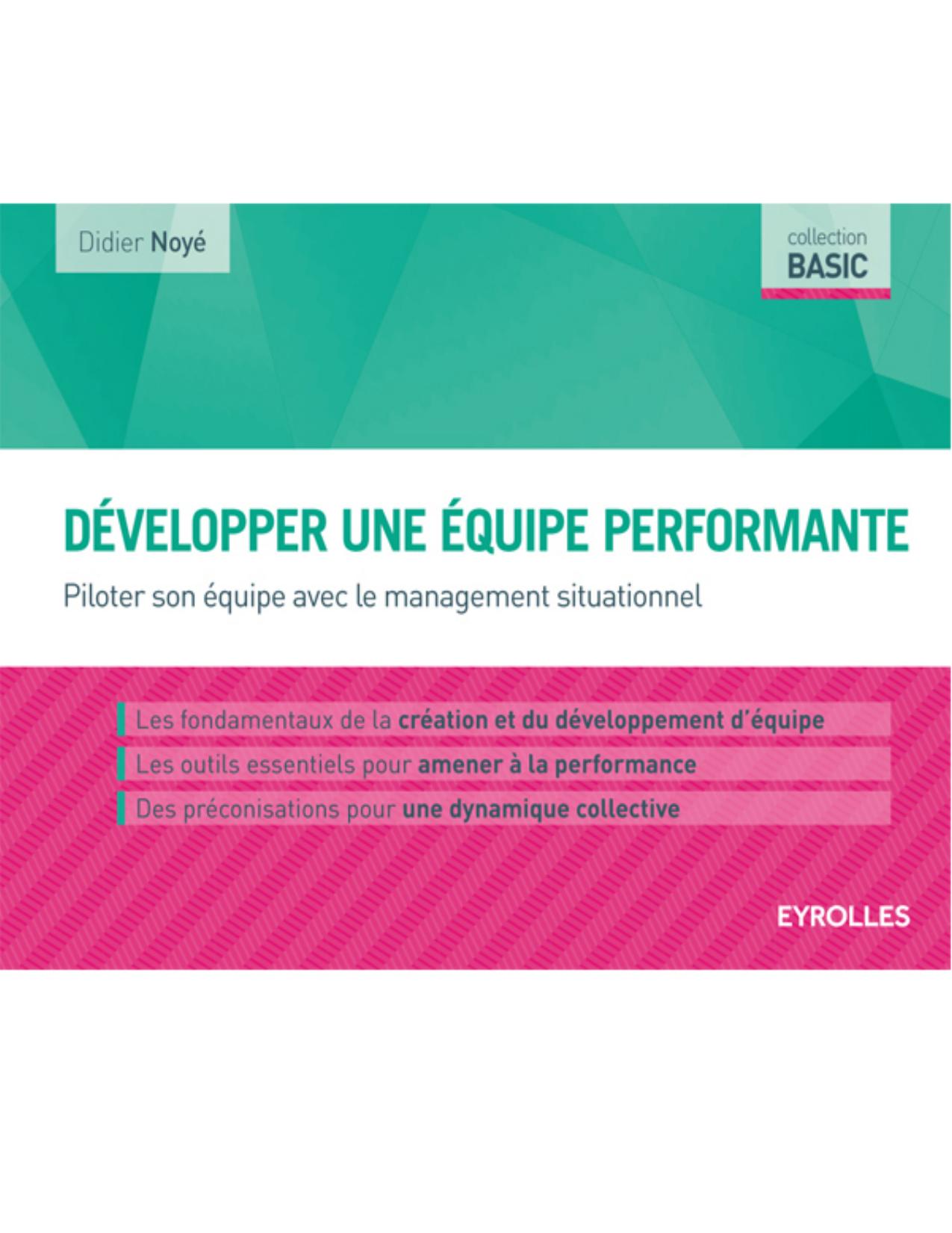 Developper Une Equipe Performante Piloter Son Equipe Avec