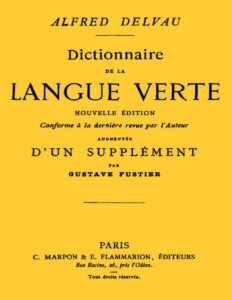 Dictionnaire De La Langue Verte