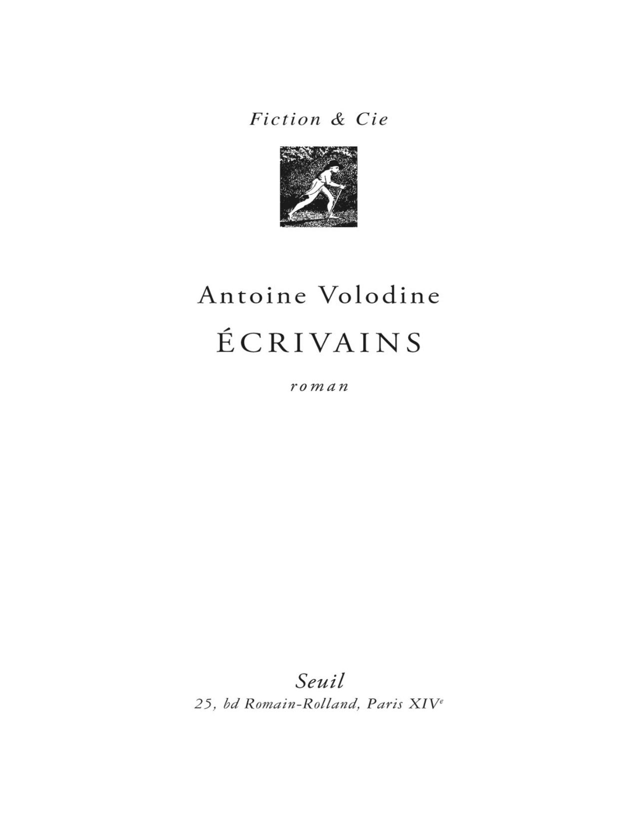 Ecrivains