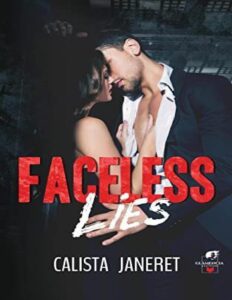 Faceless lies (French Edition) by Calista Janeret, book cover
