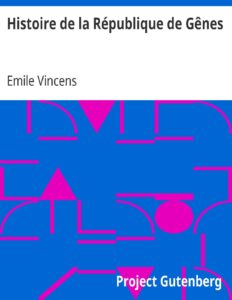 Histoire De La Republique De Genes