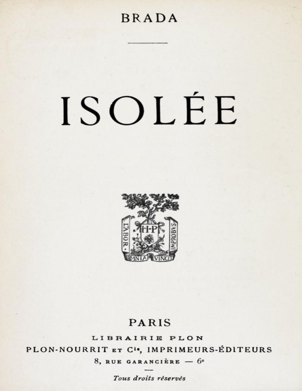 Isolee