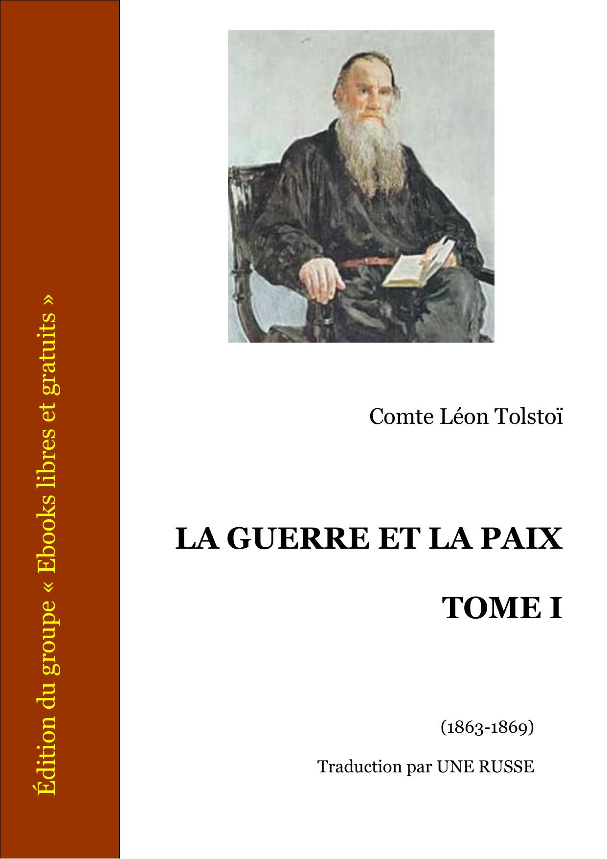 La Guerre Et La Paix – Tome I de Comte Léon Tolstoï, couverture du livre
