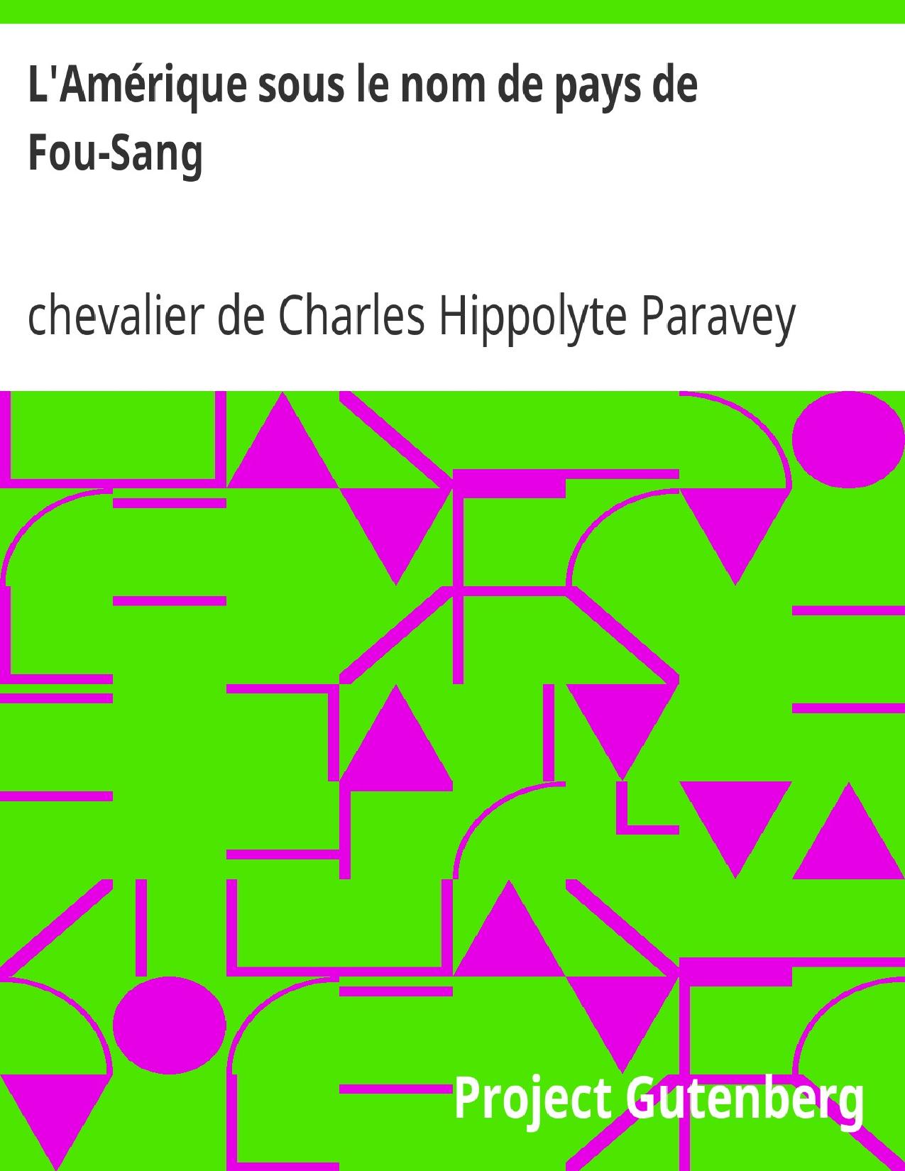 LAmerique Sous Le Nom De Pays De Fou Sang