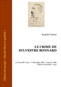 LE CRIME DE SYLVESTRE BONNARD