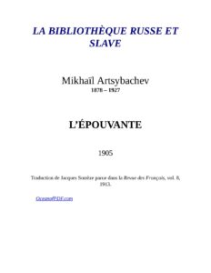 LEpouvante