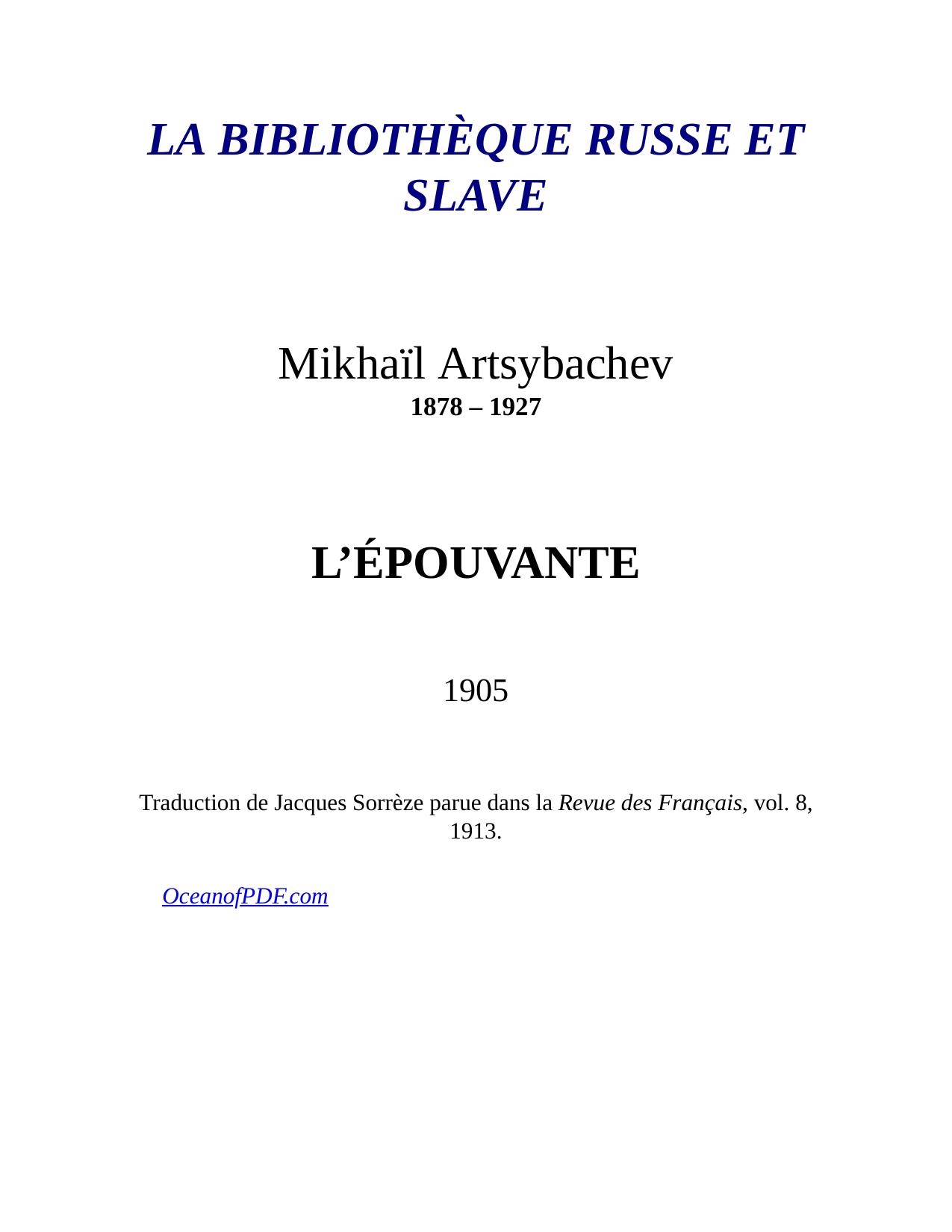 LEpouvante