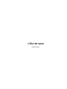 LEtui De Nacre