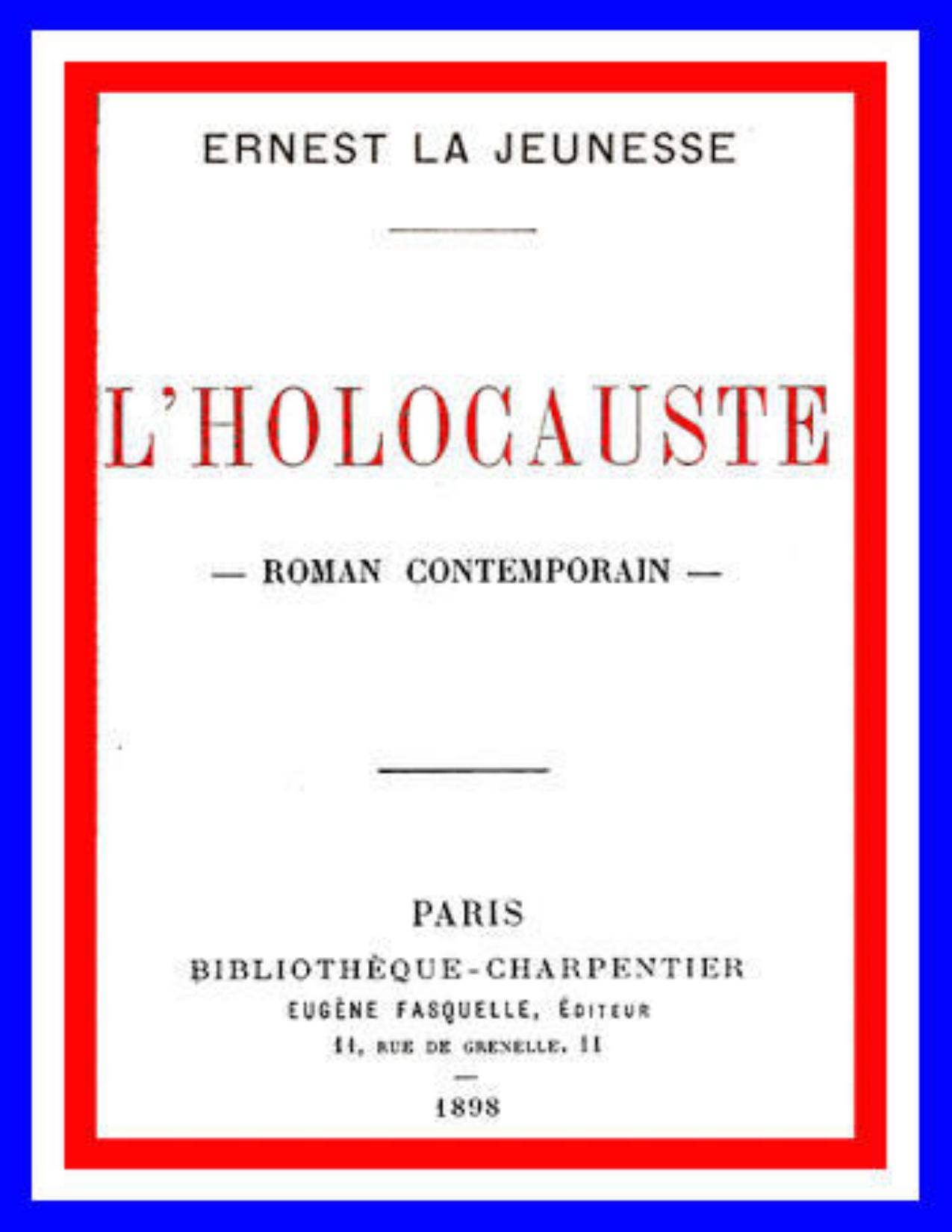 LHolocauste Roman Contemporain