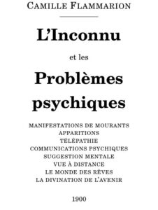 LInconnu Et Les Problemes Psychiques