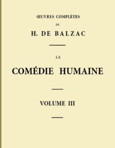 La Comedie Humaine Volume 03