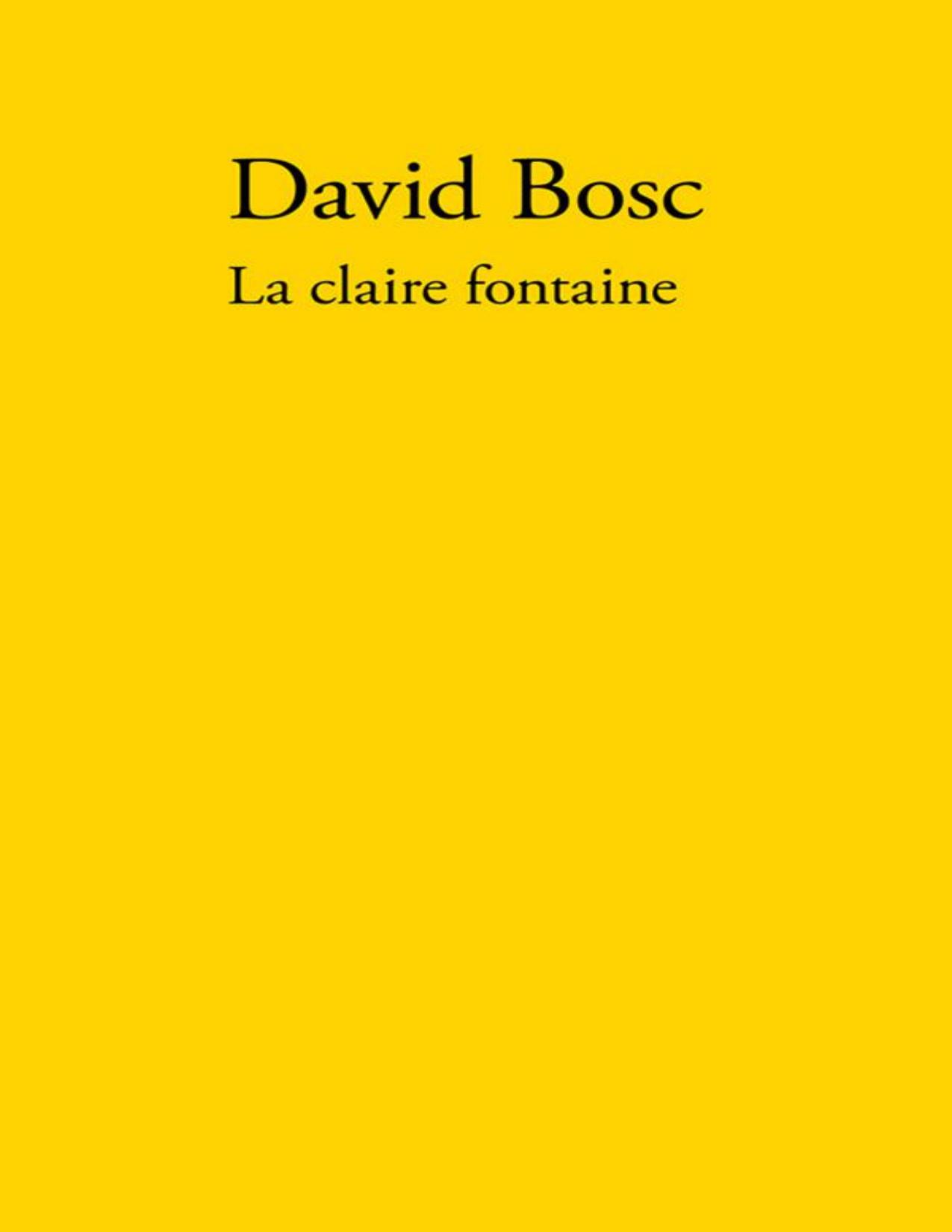 La Claire Fontaine