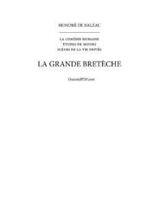 La Grande Breteche