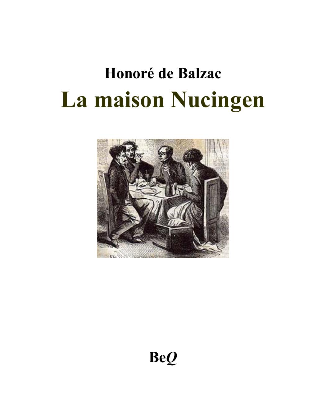 La Maison Nucingen