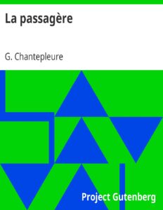 La passagère, couverture du livre