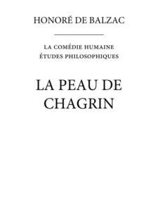 La Peau De Chagrin