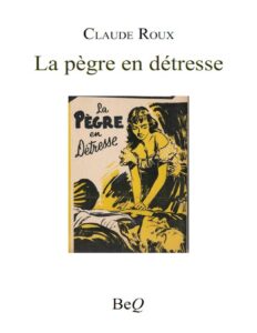 La pègre en détresse by Claude Roux, book cover