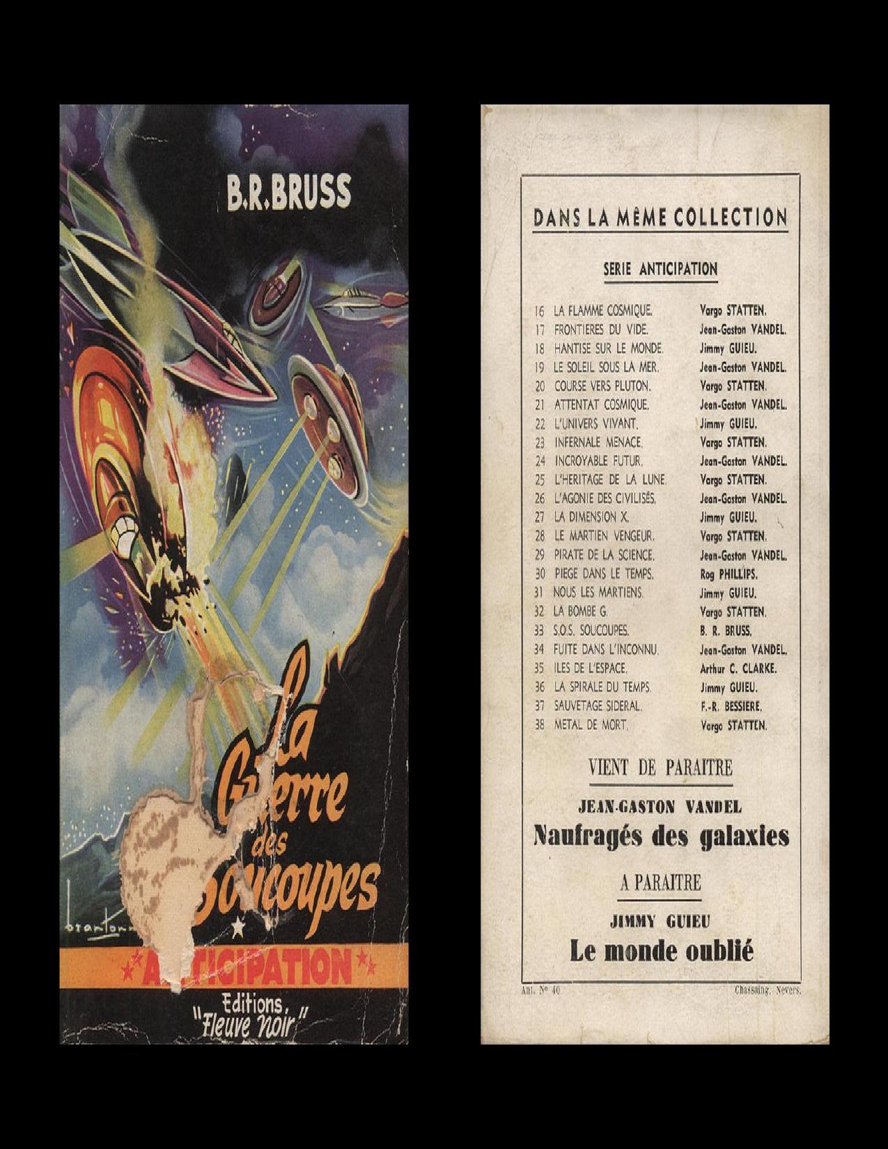 La Guerre Des Soucoupes French Edition Bruss B R