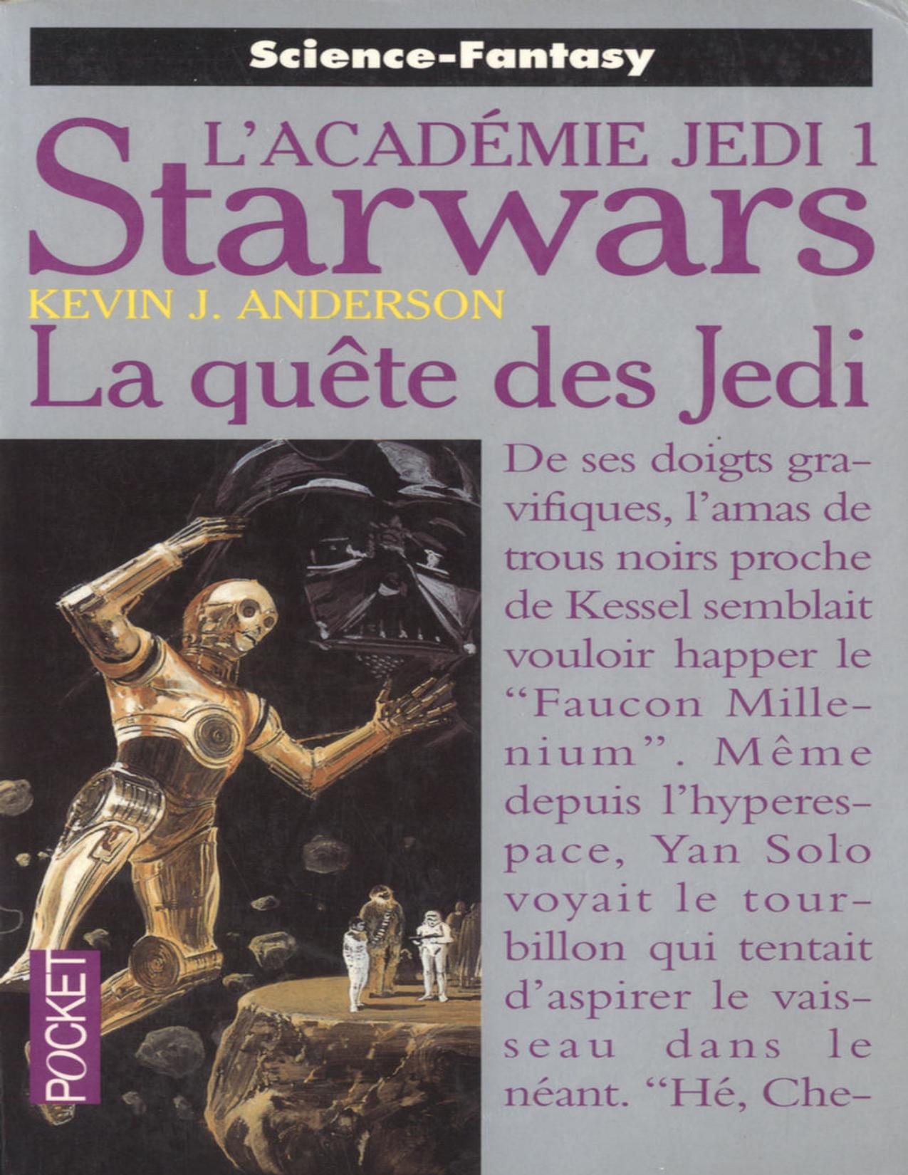 La Quete Des Jedi French Edition Anderson Kevin J