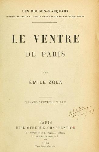 Le Ventre De Paris 1