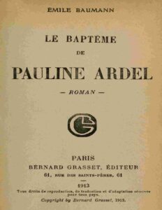 Le Bapteme De Pauline Ardel
