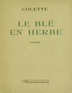 Le Ble En Herbe Roman