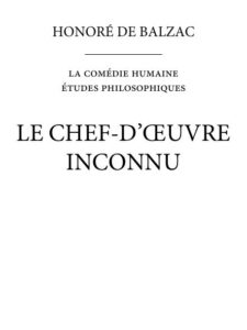 Le Chef Doeuvre Inconnu