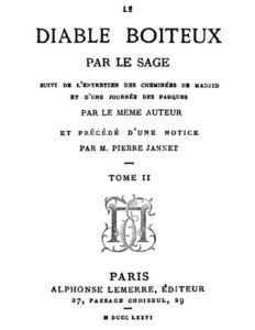 Le Diable Boiteux Tome II