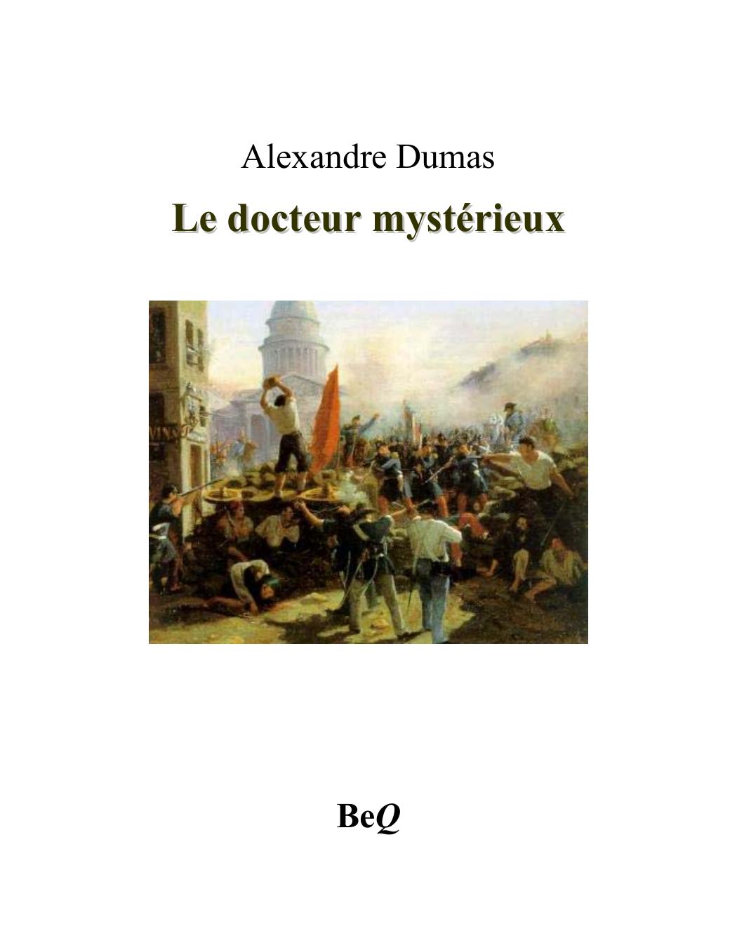 Le Docteur Mysterieux 1