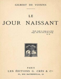 Le Jour Naissant
