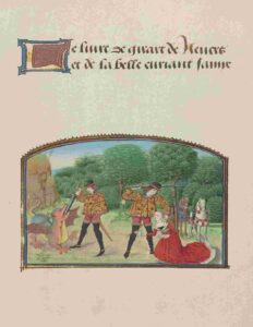 Le livre de Girart de Nevers et de la belle Euriant s’amye by active 13th century de Montreuil Gerbert, book cover
