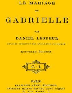 Le Mariage De Gabrielle