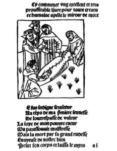 Le miroir de mort by Georges Chastellain, book cover