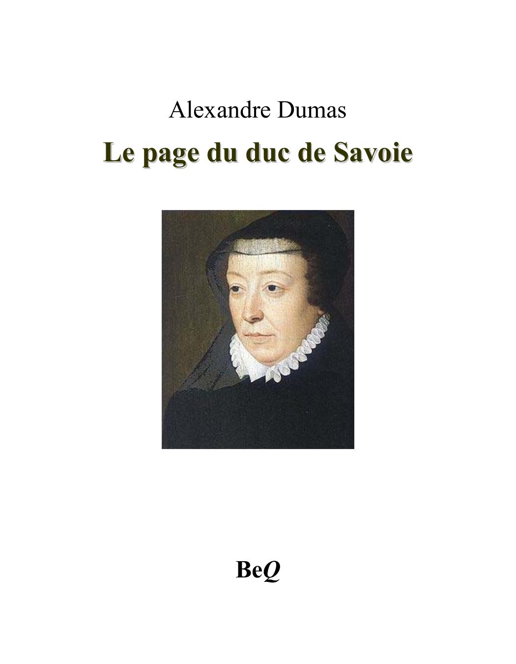 Le Page Du Duc De Savoie 3
