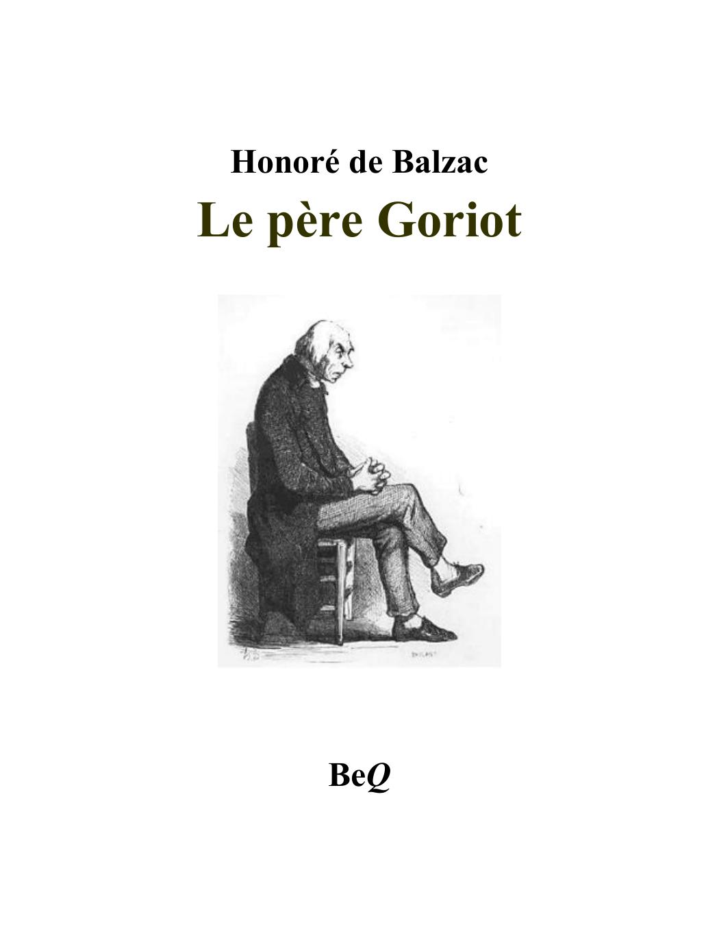 Le Pere Goriot