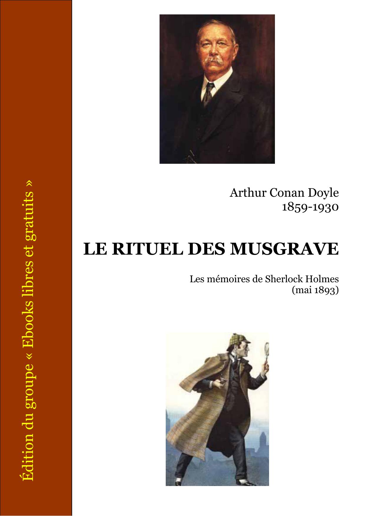 Le Rituel Des Musgrave Recueil Les Memoires De Sherlock Ho